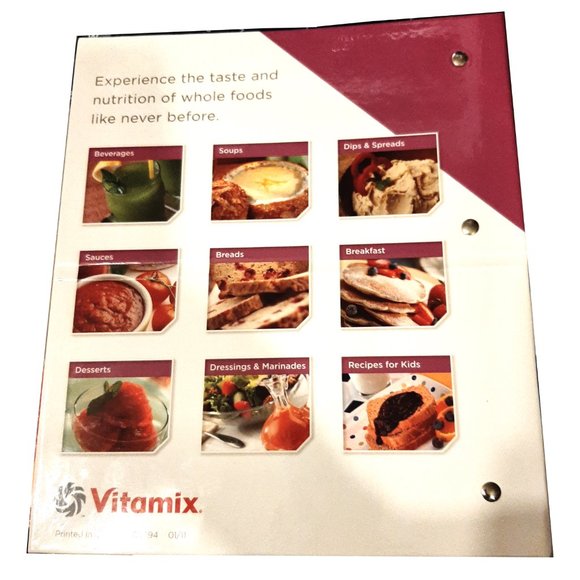 Vitamix Whole Food Recipes Cookbook, NWT - Picture 4 of 6